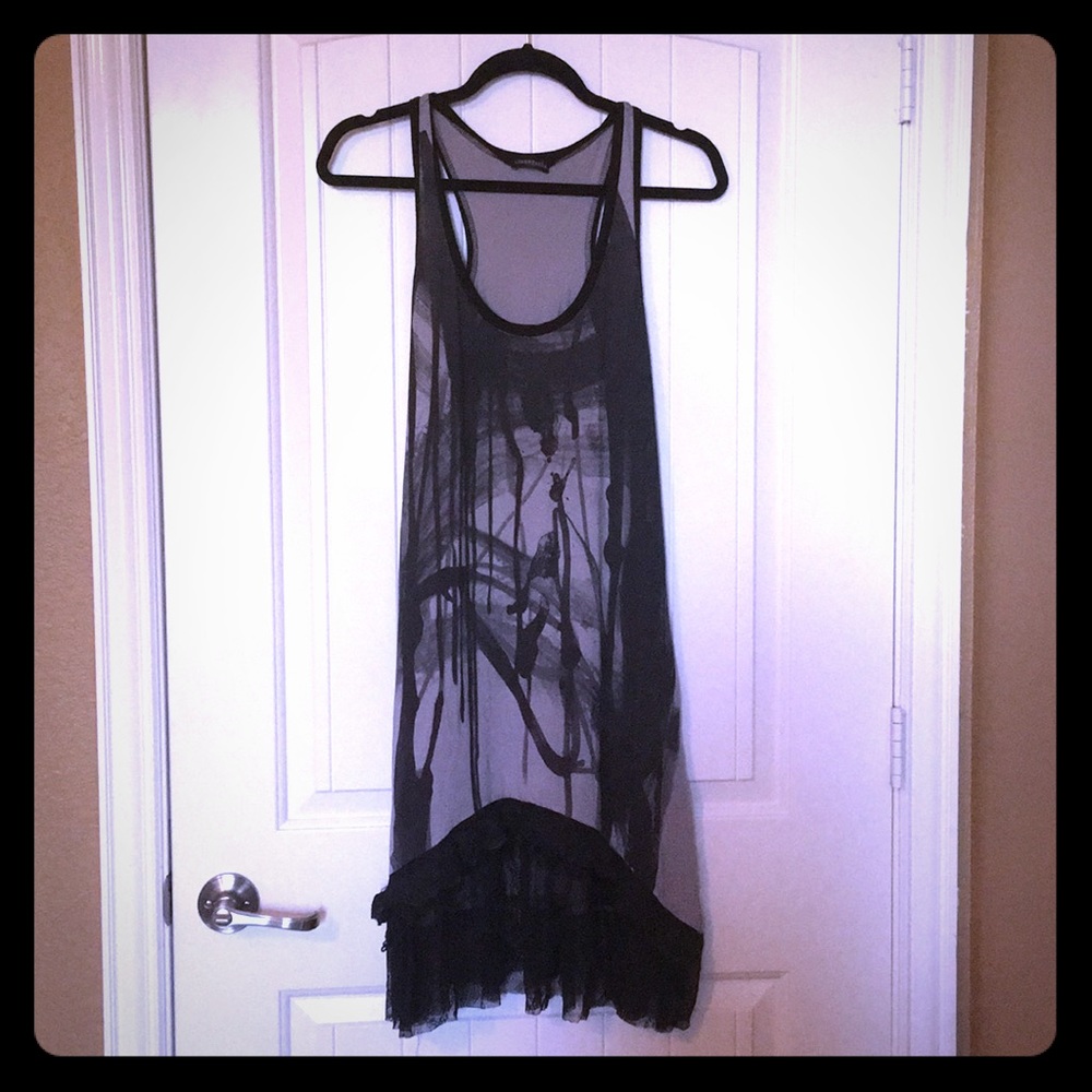 Black and gray dress/tunic